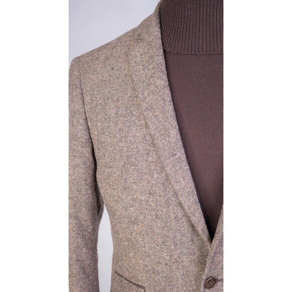 Paisley & Gray Tweed Brown Blazer 42R Casual Sports Coat Jacket Slim Wool Blend - Picture 5 of 14